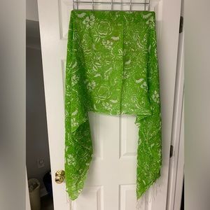 Lilly Pulitzer Kappa Delta Murfee Scarf Silk/Cashmere